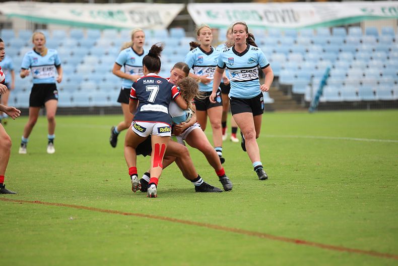 2020 Tarsha Gale Cup – Rnd 6 – Sharks v Roosters (1st Half)
