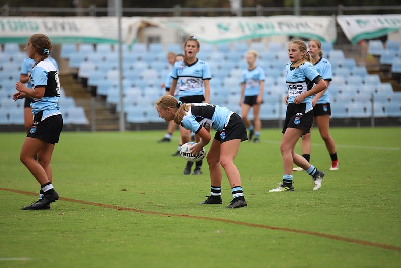 2020 Tarsha Gale Cup – Rnd 6 – Sharks v Roosters (1st Half)