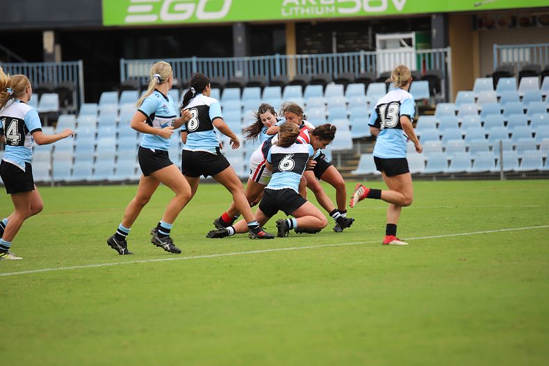 2020 Tarsha Gale Cup – Rnd 6 – Sharks v Roosters (1st Half)