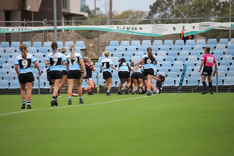 2020 Tarsha Gale Cup – Rnd 6 – Sharks v Roosters (1st Half)