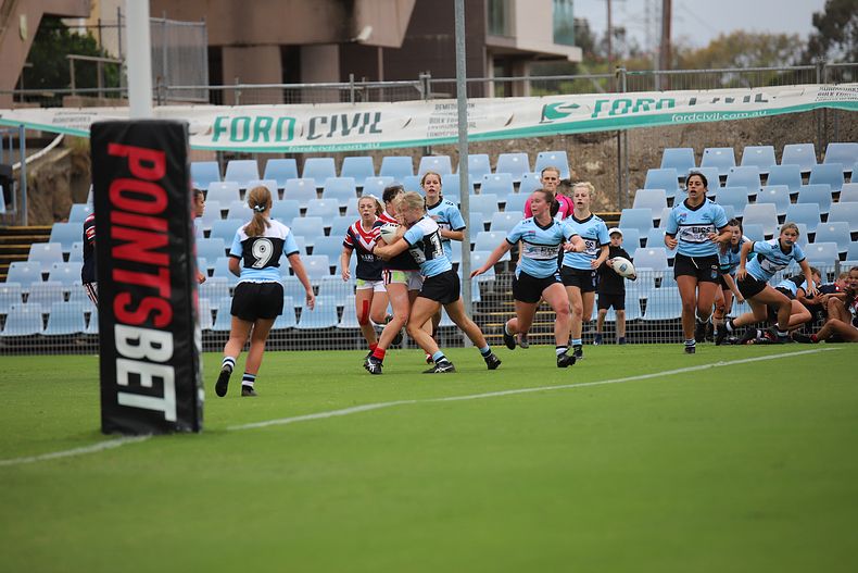 2020 Tarsha Gale Cup – Rnd 6 – Sharks v Roosters (1st Half)