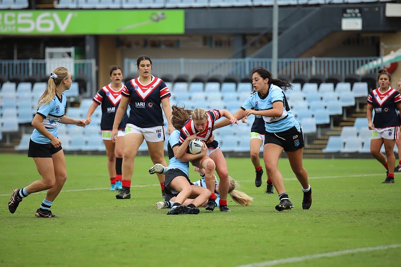 2020 Tarsha Gale Cup – Rnd 6 – Sharks v Roosters (1st Half)