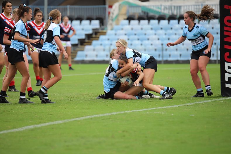 2020 Tarsha Gale Cup – Rnd 6 – Sharks v Roosters (1st Half)