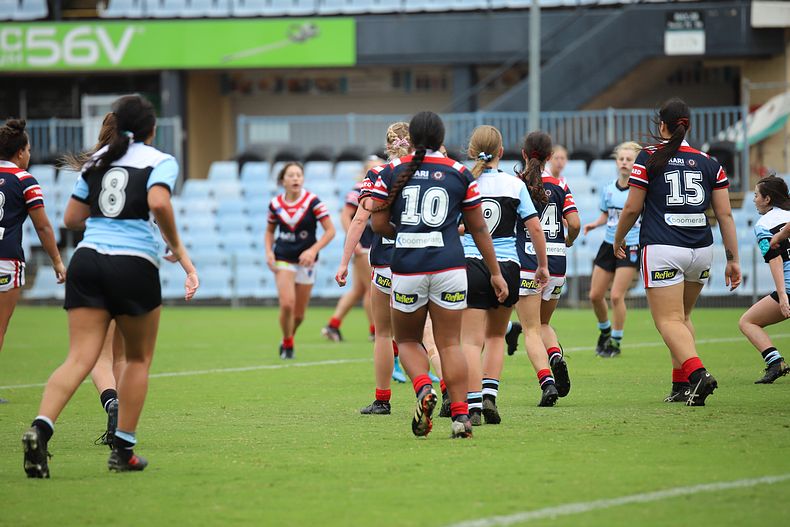 2020 Tarsha Gale Cup – Rnd 6 – Sharks v Roosters (1st Half)
