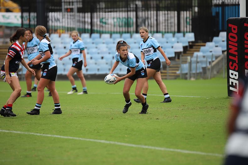 2020 Tarsha Gale Cup – Rnd 6 – Sharks v Roosters (1st Half)