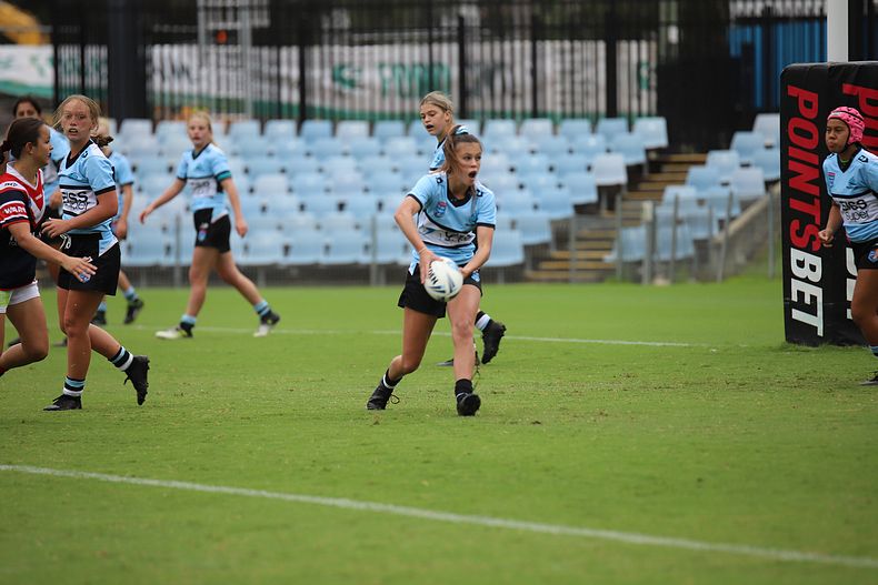 2020 Tarsha Gale Cup – Rnd 6 – Sharks v Roosters (1st Half)
