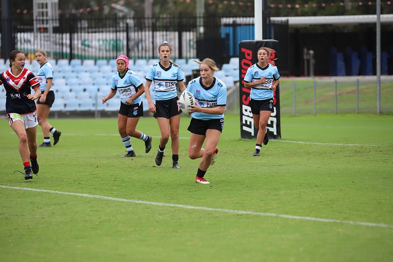 2020 Tarsha Gale Cup – Rnd 6 – Sharks v Roosters (1st Half)