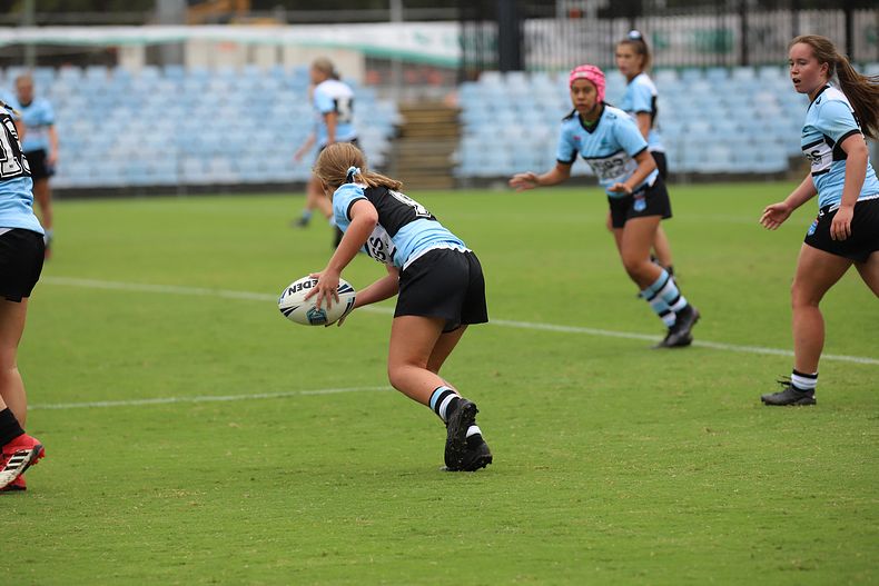 2020 Tarsha Gale Cup – Rnd 6 – Sharks v Roosters (1st Half)