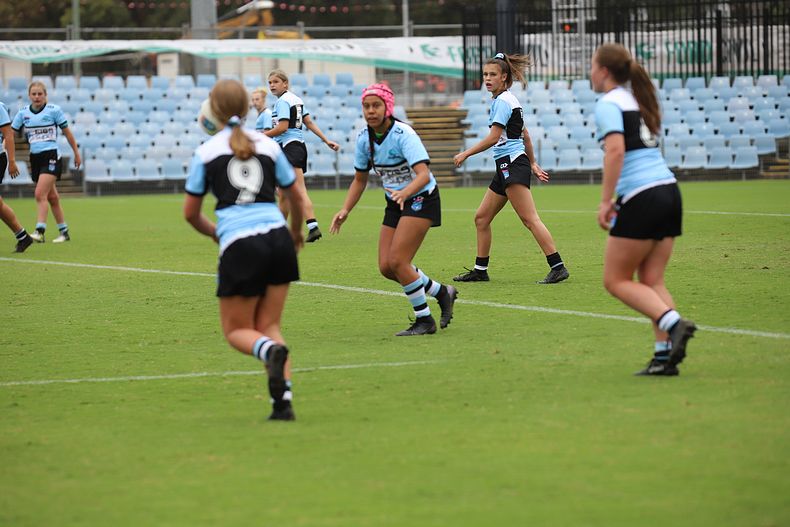 2020 Tarsha Gale Cup – Rnd 6 – Sharks v Roosters (1st Half)
