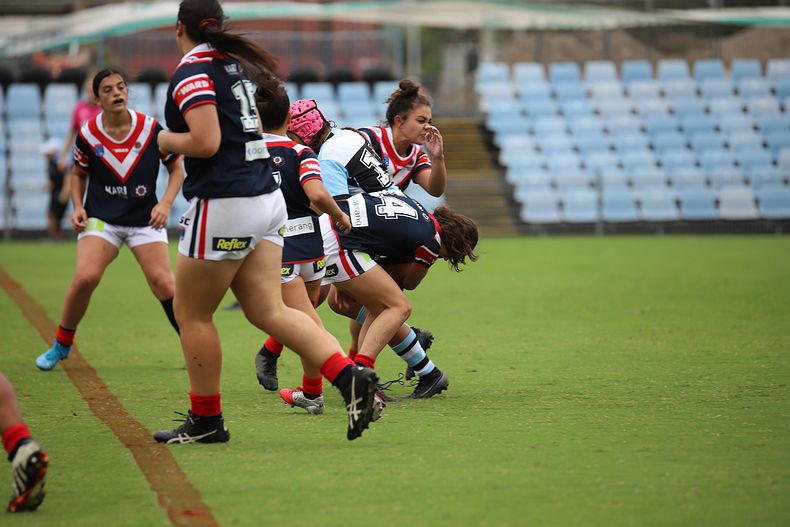 2020 Tarsha Gale Cup – Rnd 6 – Sharks v Roosters (1st Half)