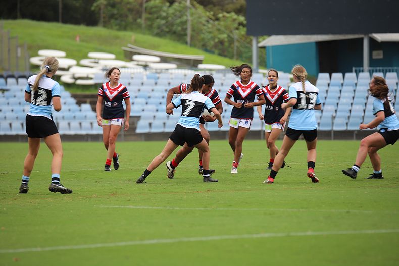 2020 Tarsha Gale Cup – Rnd 6 – Sharks v Roosters (1st Half)