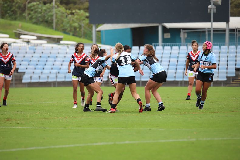 2020 Tarsha Gale Cup – Rnd 6 – Sharks v Roosters (1st Half)