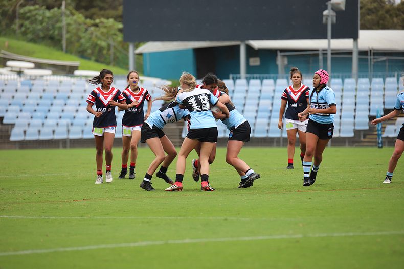 2020 Tarsha Gale Cup – Rnd 6 – Sharks v Roosters (1st Half)
