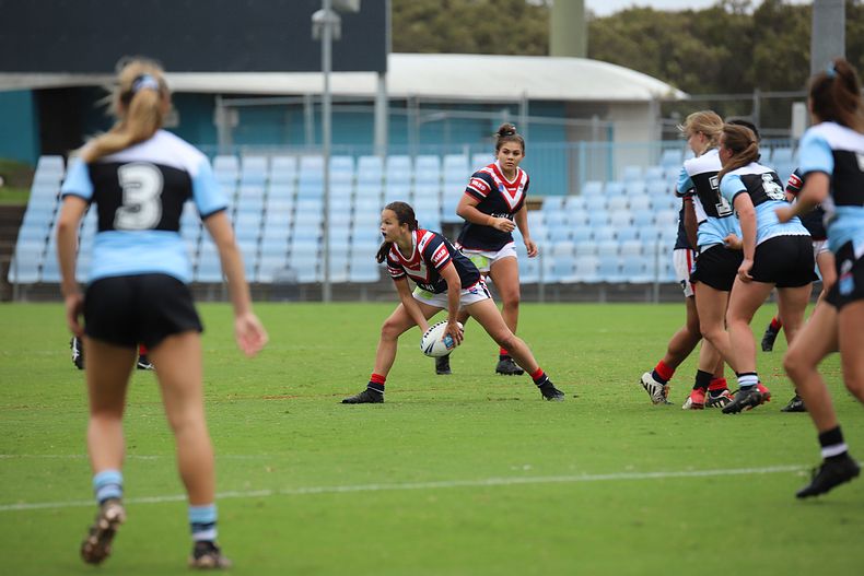 2020 Tarsha Gale Cup – Rnd 6 – Sharks v Roosters (1st Half)