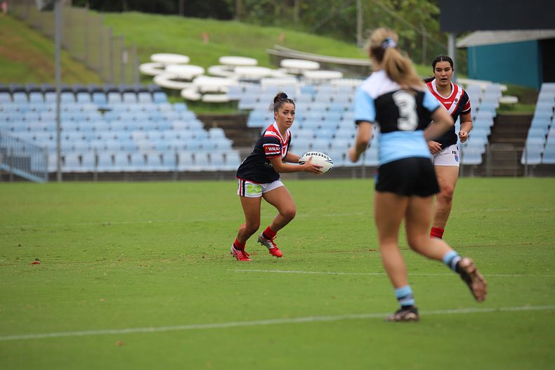 2020 Tarsha Gale Cup – Rnd 6 – Sharks v Roosters (1st Half)