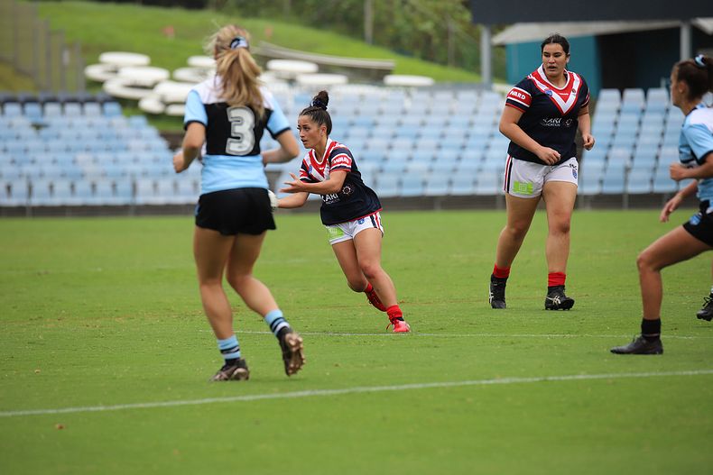 2020 Tarsha Gale Cup – Rnd 6 – Sharks v Roosters (1st Half)