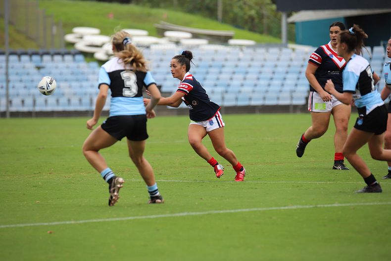 2020 Tarsha Gale Cup – Rnd 6 – Sharks v Roosters (1st Half)