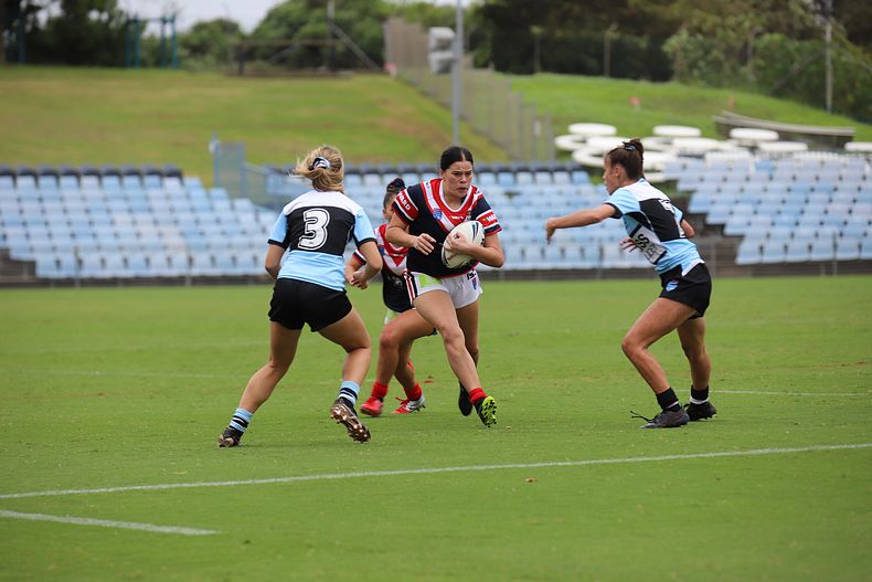 2020 Tarsha Gale Cup – Rnd 6 – Sharks v Roosters (1st Half)