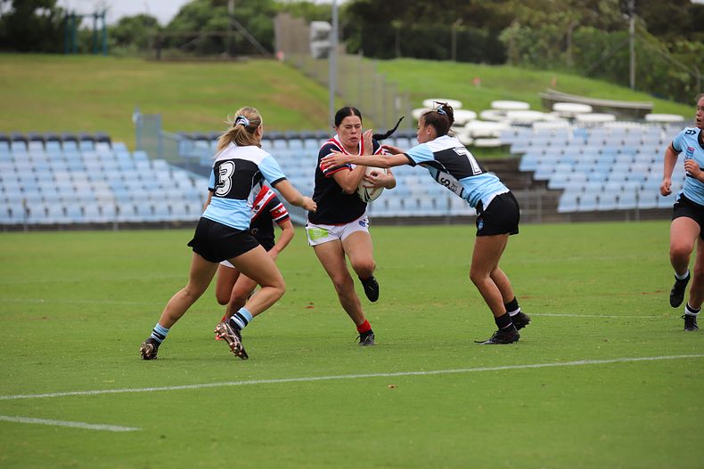 2020 Tarsha Gale Cup – Rnd 6 – Sharks v Roosters (1st Half)