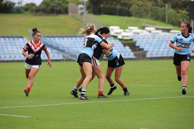 2020 Tarsha Gale Cup – Rnd 6 – Sharks v Roosters (1st Half)