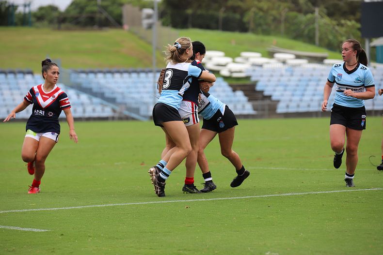 2020 Tarsha Gale Cup – Rnd 6 – Sharks v Roosters (1st Half)