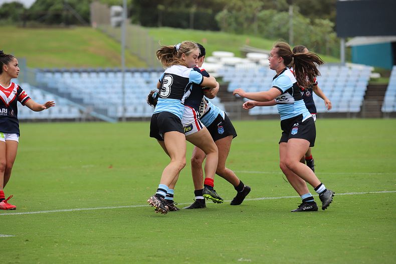 2020 Tarsha Gale Cup – Rnd 6 – Sharks v Roosters (1st Half)