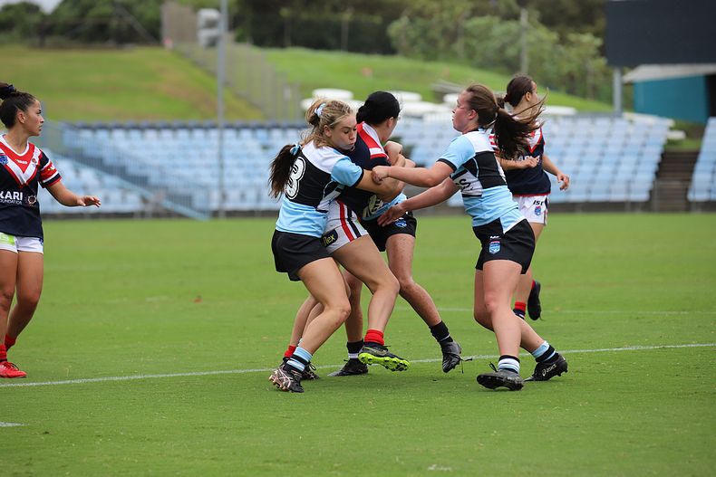 2020 Tarsha Gale Cup – Rnd 6 – Sharks v Roosters (1st Half)