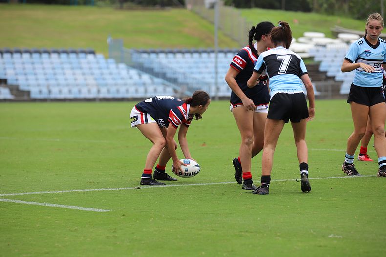 2020 Tarsha Gale Cup – Rnd 6 – Sharks v Roosters (1st Half)