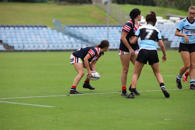 2020 Tarsha Gale Cup – Rnd 6 – Sharks v Roosters (1st Half)