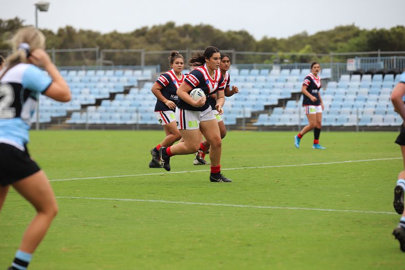 2020 Tarsha Gale Cup – Rnd 6 – Sharks v Roosters (1st Half)
