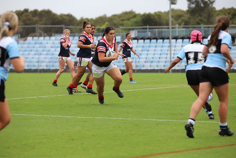 2020 Tarsha Gale Cup – Rnd 6 – Sharks v Roosters (1st Half)