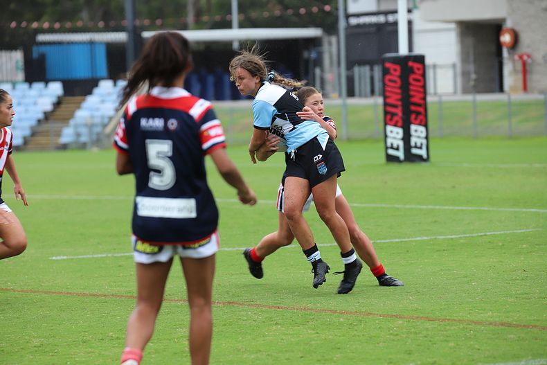 2020 Tarsha Gale Cup – Rnd 6 – Sharks v Roosters (1st Half)