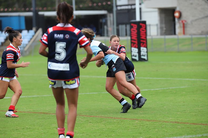 2020 Tarsha Gale Cup – Rnd 6 – Sharks v Roosters (1st Half)