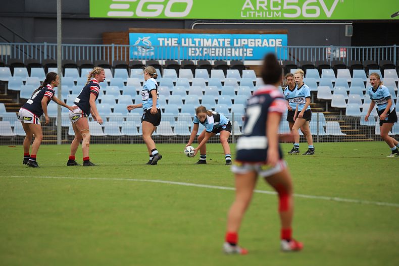 2020 Tarsha Gale Cup – Rnd 6 – Sharks v Roosters (1st Half)