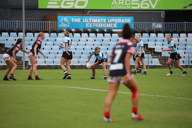 2020 Tarsha Gale Cup – Rnd 6 – Sharks v Roosters (1st Half)