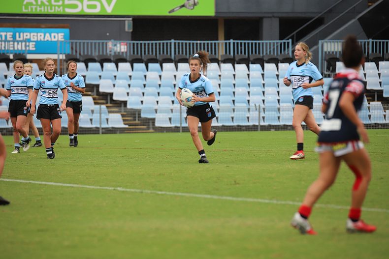 2020 Tarsha Gale Cup – Rnd 6 – Sharks v Roosters (1st Half)