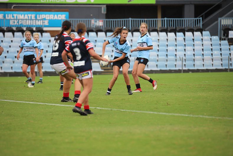 2020 Tarsha Gale Cup – Rnd 6 – Sharks v Roosters (1st Half)