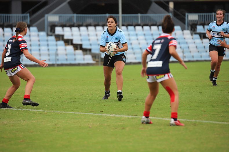 2020 Tarsha Gale Cup – Rnd 6 – Sharks v Roosters (1st Half)