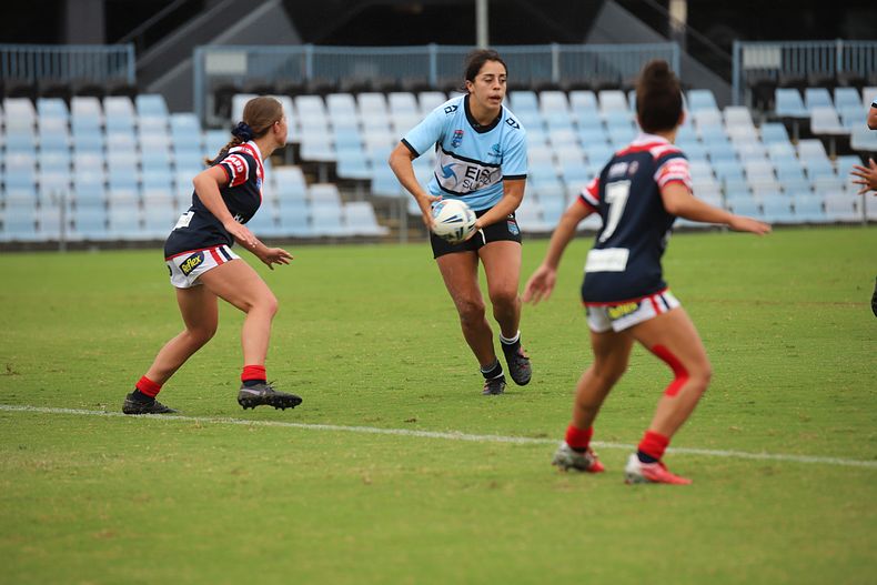 2020 Tarsha Gale Cup – Rnd 6 – Sharks v Roosters (1st Half)