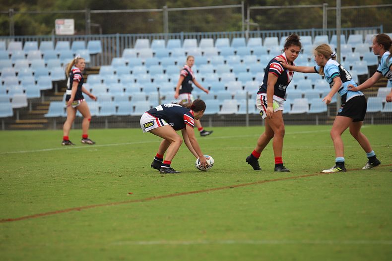 2020 Tarsha Gale Cup – Rnd 6 – Sharks v Roosters (1st Half)