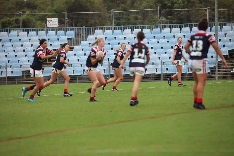 2020 Tarsha Gale Cup – Rnd 6 – Sharks v Roosters (1st Half)