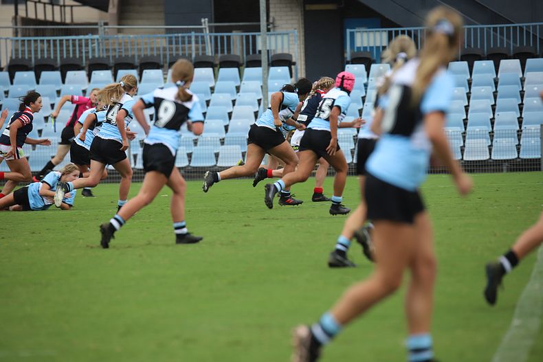 2020 Tarsha Gale Cup – Rnd 6 – Sharks v Roosters (1st Half)