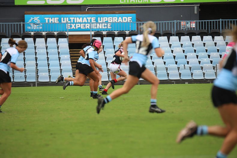 2020 Tarsha Gale Cup – Rnd 6 – Sharks v Roosters (1st Half)