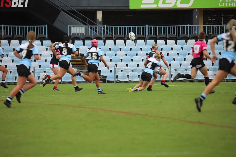 2020 Tarsha Gale Cup – Rnd 6 – Sharks v Roosters (1st Half)