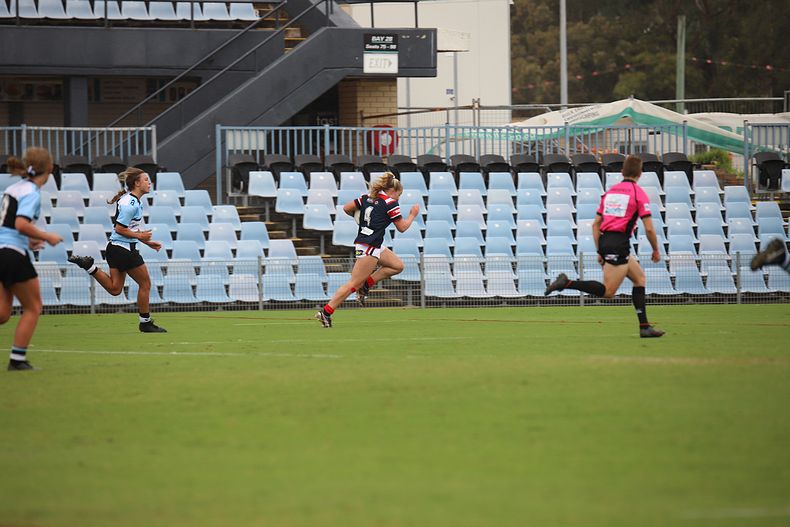 2020 Tarsha Gale Cup – Rnd 6 – Sharks v Roosters (1st Half)
