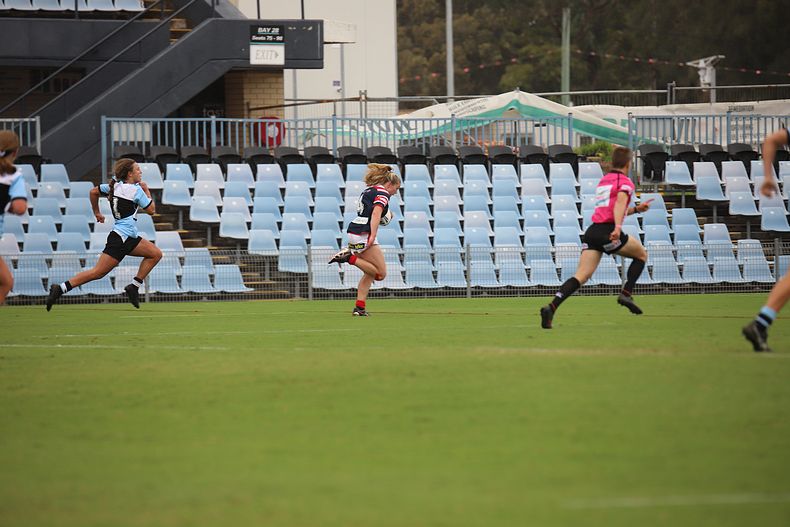 2020 Tarsha Gale Cup – Rnd 6 – Sharks v Roosters (1st Half)