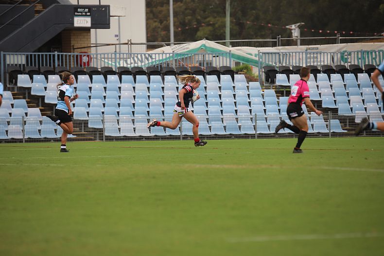2020 Tarsha Gale Cup – Rnd 6 – Sharks v Roosters (1st Half)