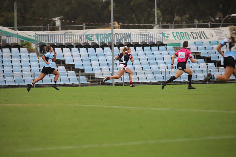 2020 Tarsha Gale Cup – Rnd 6 – Sharks v Roosters (1st Half)