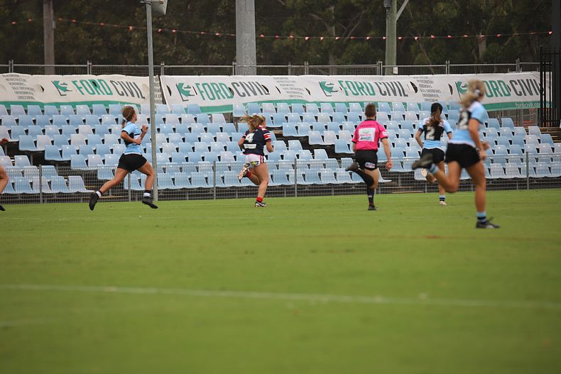 2020 Tarsha Gale Cup – Rnd 6 – Sharks v Roosters (1st Half)