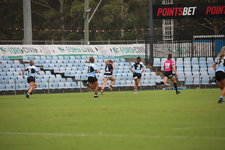 2020 Tarsha Gale Cup – Rnd 6 – Sharks v Roosters (1st Half)